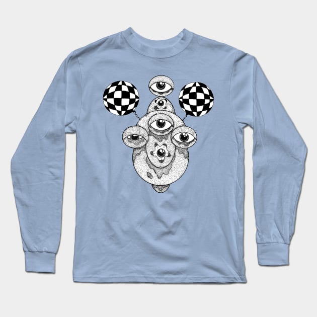 Mr. Droopsalot Long Sleeve T-Shirt by Zenferren